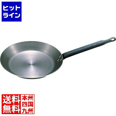 【5月1日ワンダフルデー】 和田助製作所 鉄 クレープパン 24cm 業務用 GKL10024