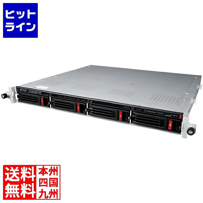 20日は【ポイント4倍】楽天カード企画！ バッファロー TeraStation TS3020RNシリーズ 4ベイラックマウントNAS 16TB TS3420RN1604