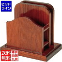 ヤマコー 木製 山型 メニュー・ナフキン立(15191)