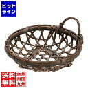 萬洋 樹脂 ユリカズラ付 茶 18号 91-035B(3)