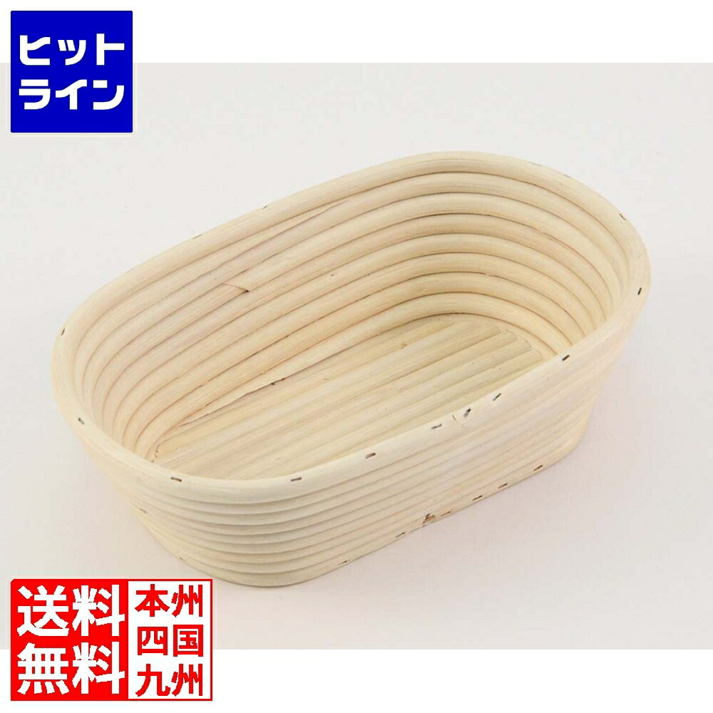 江部松 籐製 発酵ねかしカゴ オーバル型 VC-6 内寸245×140