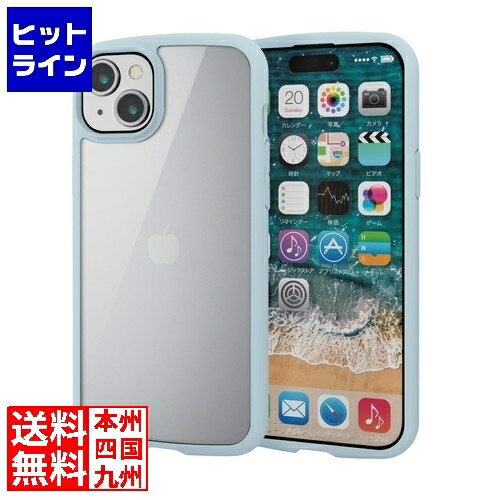 iPhone 15 Plus TOUGH SLIM LITE フレームカラー PM-A23BTSLFCBU