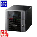 バッファロー Windows Server IoT 2019 for Storage Workgroup Edition搭載 2ベイデスクトップNAS 2TB WS5220DN02W9