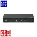 ラトックシステム 4K60Hz対応 1入力4出力 HDMI分配器 RS-HDSP4P-4KZ(2)
