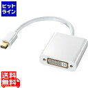 【04/27 09:59まで、お買い物マラソン】 サンワサプライ ミニDisplayPort-DVI変換アダプタ AD-MDPDVA01