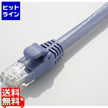 要エントリ【12/1限定当選確率2分の1！1等最大100%ポイントバック】　 エレコム カテゴリー6A対応LANケーブル LD-GPA/BU20