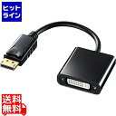 【お買い物マラソン】05/16 AM1:59まで サンワサプライ DisplayPort-DVI変換アダプタ AD-DPDVA01(2)