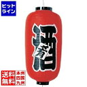 高山商店 ビニール提灯 印刷9号長型 酒b206 YTY03001