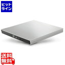 ロジテック DVDディスクドライブ/M-DISC対応/TypeCケーブル付/USB3.0/シルバー LDR-PVB8U3MSV