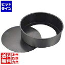 江部松 EBM ブリキ スーパーコート デコレーション型底取 18cm 7092800 5-0959-0103