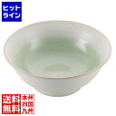 江部松 磁器 中華食器 釉彩若草 高台丼 6.8寸