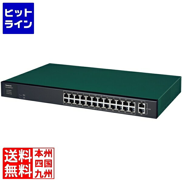 パナソニックES 26ポート PoE給電スイッチングハブ GA-AS24TPoE+ PN25248