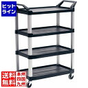 【お買い物マラソン】07/26 AM1:59まで トラスト シェルフカート 4段 4026 KTL6601