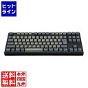 【5月1日ワンダフルデー】 プリンストン CD87 テンキーレス メカニカルキーボード 日本語配列 91キー GATERON G PRO 赤軸リニア 【 USB-C接続 / Windows Mac両対応 / 静音構造 / ホットスワップ 】 IK-CD87-G/RD-BK