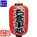 高山商店 ビニール提灯 印刷12号長型 お食事処 b259 YTY04010(3)