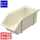 【お買い物マラソン】05/27 AM1:59まで 江部松 EBM スタッカブルオーガナイザーボックス ベージュタタキ 1246540 5-1144-0401