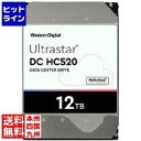 y51_tf[z Western Digital Ultrastar DC HC520 SATA6Gb/s 256MB 12TB 7200rpm 3.5inch Ȃ HUH721212ALE604