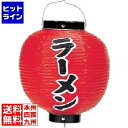 【お買い物マラソン】08/11 AM1:59まで 高山商店 ビニール提灯 印刷9号丸型 ラーメンb368 YTY2303