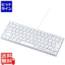 【お買い物マラソン】06/27 AM1:59まで サンワサプライ USBスリムキーボード SKB-SL18WN
