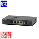 ネットギア SOHO/家庭向けPoE+対応 (120W) ギガビット5ポートアンマネージプラススイッチ GS305EPP-100JPS(2)
