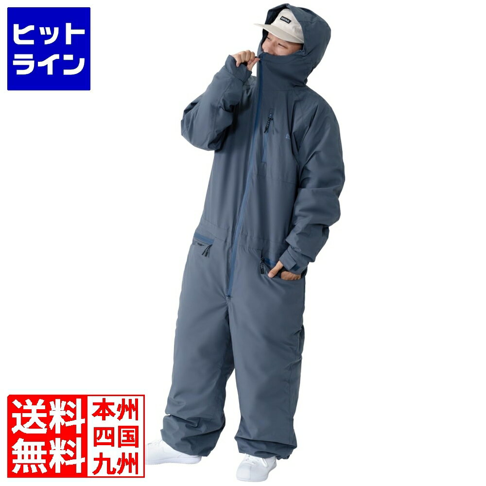 フトンライダー ゲレンデ 車中泊 スノボウェア スキーウェア ウィンタースポーツ 冬服 フェス 人型寝袋 Lサイズ ブルグレー DSN-HS01L-BL