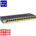 ネットギア GS116PP ギガ16ポート PoE+(183W)対応 アンマネージスイッチ GS116PP-100AJS