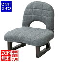 東谷 背もたれ付正座椅子 LSS-23GY(3)