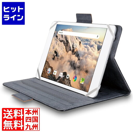 エレコム タブレットケース カバー 汎用 7~8.4インチ ソフトレザー 手帳型 フラップ マグネット 3アングル ハンドベルト ペンホルダー ブラック TB-08HPG3LBK エレコム タブレットケース カバー 汎用 7~8.4インチ ソフトレザー 手帳型 フラップ マグネット 3アングル ハンドベルト ペンホルダー ブラック TB-08HPG3LBK