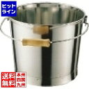 大屋製作所 18-8プレスバケツ (目盛付) 20l ABK03020