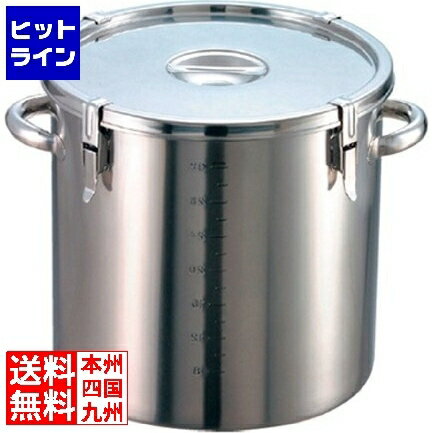 要エントリ【11/14 10時～11/16限定当選確率2分の1！1等最大100%ポイントバック】　 江部松 EBM 18-8 パッキン寸胴鍋(目盛付)36cm 手付 8044400 5-0689-0108