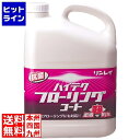 リンレイ 木質床材専用樹脂ワックス ハイテクフローリングコート 4L