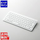 05/16 AM1:59まで エレコム Bluetoothミニキーボード/パンタグラフ式/薄型/マルチOS対応/ホワイト TK-FBP100WH