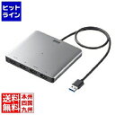 【お買い物マラソン】07/26 AM1:59まで サンワサプライ USB-HDMIディスプレイアダプタ(4K対応・ 4画面出力) USB-CVU3HD7(2)