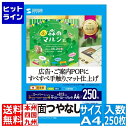 【お買い物マラソン】06/27 AM1:59まで サンワサプライ インクジェット用スーパーファイン用紙A4サイズ250枚入り JP-EM5NA4-250