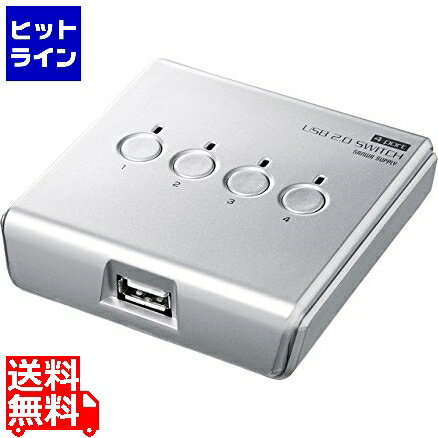 SW-US24N USB2.0手動切替器 4回路 SWUS24N