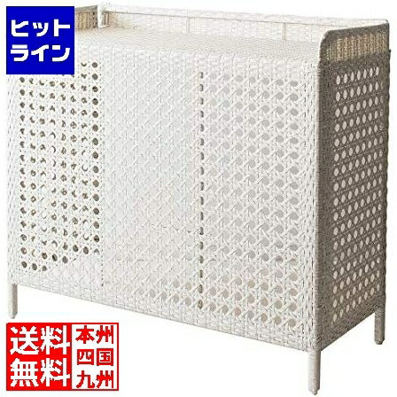 【BLACK FRIDAY】11/27 AM1:59まで 室外機カバー 幅95 高さ85 CV-950 ホワイト 宮武製作所 | 節電