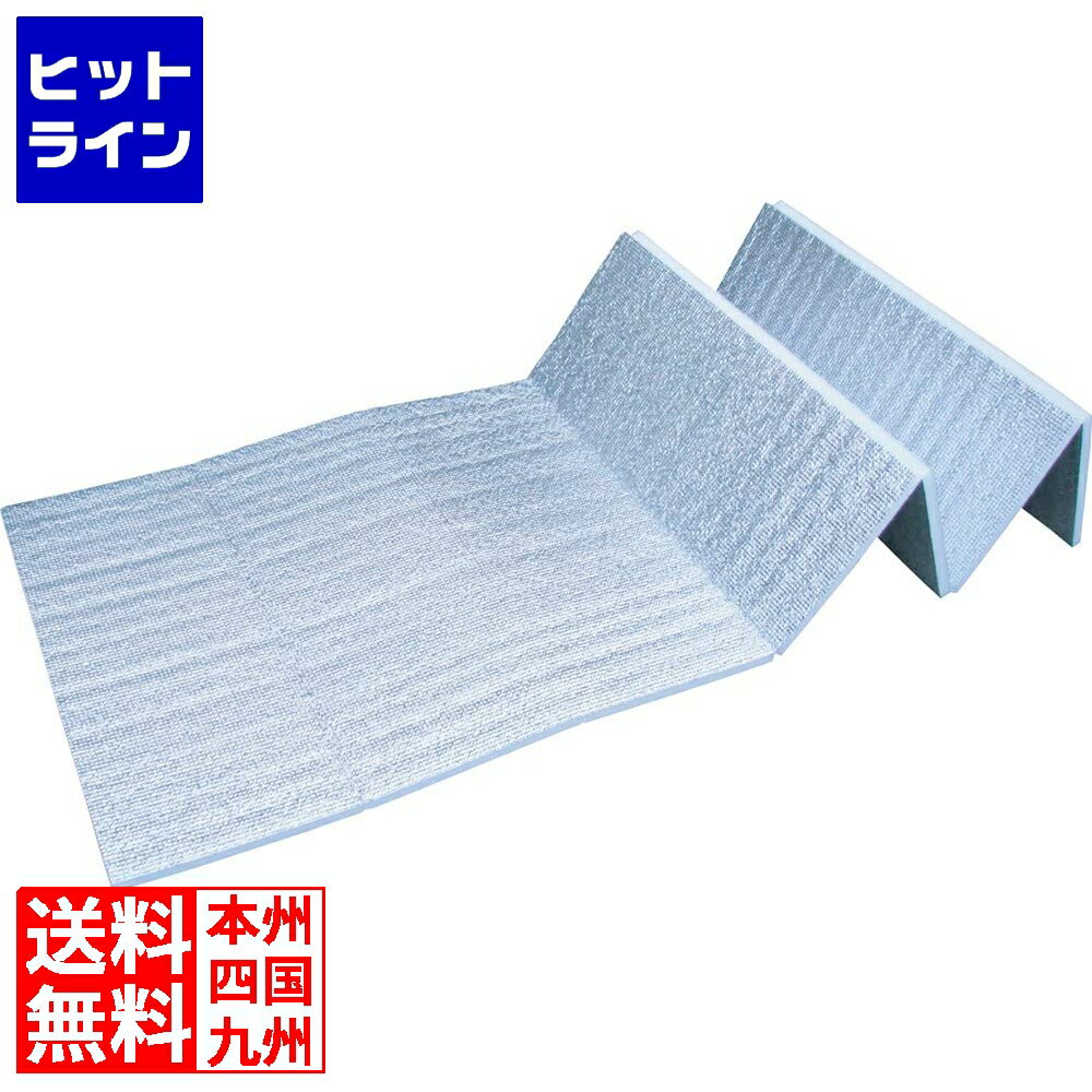 【お買い物マラソン】01/16 AM1:59まで レジャーシート 銀マット 防災 省エネ 車中泊 ホットカーペット下 折り畳み 保温 断熱 防音 クッション 冷気遮断 超極厚18mm 幅60cm ノンスリップ 滑り止め