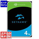 【お買い物マラソン】07/26 AM1:59まで フィールド・レイク Seagate SkyHawk 3.5 4TB 内蔵HDD (CMR) メーカー3年保証 256MB ネットワーク監視カメラ ビデオレコーダー用ST4000VX016 ST4000VX016