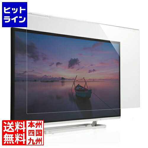 【5月18日感謝デー+SPU】 サンワサプライ 液晶テレビ保護フィルター(55インチ) CRT-550WHG