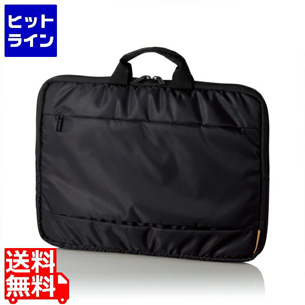 要エントリ【11/18限定当選確率2分の1！1等最大100%ポイントバック】　 エレコム ハンドル付きインナーバッグ BM-IBH13BK BM-IBH13BK