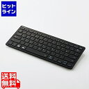 05/16 AM1:59まで エレコム Bluetoothキーボード パンタグラフ 薄型 コンパクト 軽量 マルチOS対応 PS5 ブラック TK-FBP102BK