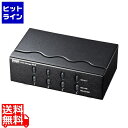 サンワサプライ ディスプレイ切替器(ミニD-sub(HD)15pin用)・4回路 SW-EV4N2