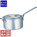 北陸アルミニウム アルミ マイスター片手深型鍋 36cm ※ ガス火専用 AKT6836(3)