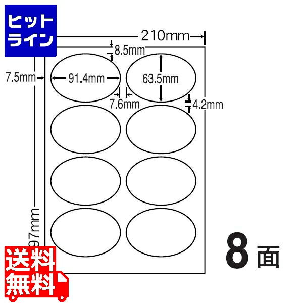 ナナクリエイト カラーレーザープリンタ用耐水光沢紙ラベル 91.4mm×63.5mm A4版 210mm×297mm 400シート(80シート×5) SCL20