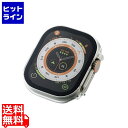 エレコム Apple Watch 49mm用フルカバーケース プレミアムゴリラガラス セラミックコート AW-22CFCGOCCR(2)
