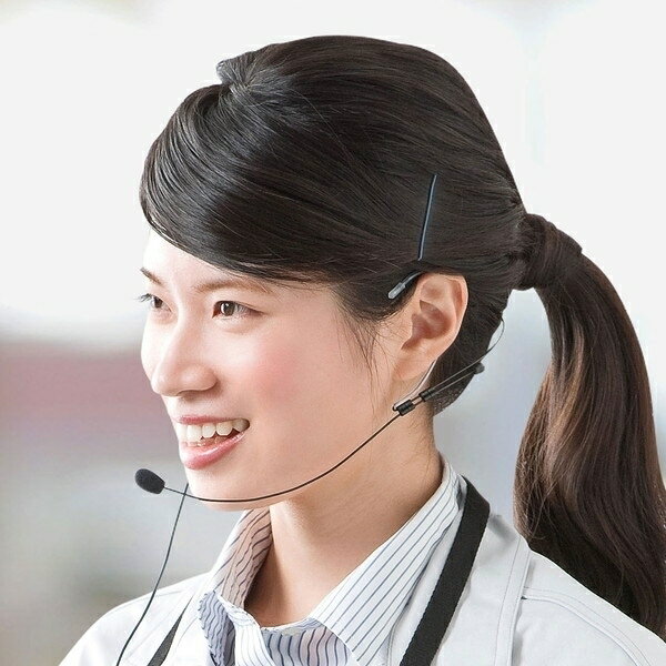 【スーパーSALE】9/11 AM1:59まで サンワサプライ 防水ヘッドマイク MM-SPAMP6HM