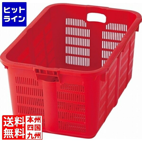 岐阜プラスチック工業 リス プラスケット No.800 レッド APL143