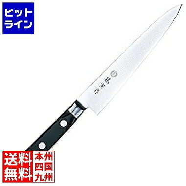 【05/16 01:59まで、お買い物マラソン】 藤次郎 FU-802藤寅作割込口金付ペティーナイフ 15cm | ペティナイフ 包丁 小型 ナイフ 藤寅 ステンレス サビにくい 黒 ブラック刃渡り 15mm 1