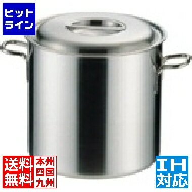 本間製作所 プロデンジ 寸胴鍋 42cm 業務用 ※ IH対応 IH (100V/200V)とガス火対応 AZV03042