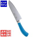 テイケイジイ TKG PRO 抗菌カラー 三徳庖丁 ブルー ATK444
